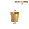 Vaso de agua vintage de acero inoxidable 304, vaso de doble capa con aislamiento térmico, patrón de diamante, comercial, envejecido, para jugo, cerveza, personalización