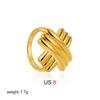 Anillo Abierto Exagerado de Caracola de Oro de 18K Transfronterizo Europeo y Americano Anillo Brillante de Gama Alta Anillo Decorativo Espiral Amazon