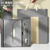 Set de Regalo de Caja de Cuaderno A5 de Alta Gama Personalizable para Negocios, Empresa, Escuela, Recuerdo Práctico, Logo Imprimible