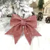 Enfeites de Natal para Pendurar em Árvore de Natal de Algodão com Pérolas e Lantejoulas Decorações DIY Festa Ktv