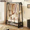 Cabide Simples Móvel para Interior e Exterior, Rack de Armazenamento de Chão, Cabide Doméstico, Cabide de Roupa para Quarto