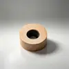 Frasco difusor de perfume com tampa de madeira, difusor sem chama com tampa de madeira, tampa de garrafa de rattan de madeira maciça, tampa de bambu para frasco de vidro de óleo essencial