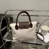 2026 Nova Bolsa de Mão e Bolsa Transversal Estilo Coreano Simples com Cor Contrastante para Mulheres, Bolsa de Ombro Versátil e na Moda para o Dia a Dia