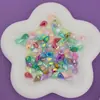 Taladro acrílico de gota de agua de 8*13MM super brillante de fondo afilado color gelatina AB taladro de forma especial accesorios de decoración para pegar en el teléfono móvil DIY