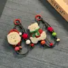 Colgantes para Teléfono Móvil Serie Navideña, Colgantes para Equipaje, Cadenas para Teléfono Móvil con Cuentas Serie Navideña Transfronteriza, Muñecos de Peluche de Dibujos Animados