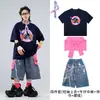 Ropa infantil moderna para street dance, estilo hip-hop, atuendos de actuación de baile hiphop para niños y niñas, atuendos de moda para actuaciones callejeras