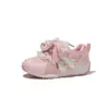 Zapatillas para Niña con Adorno de Encaje 2026 Primavera Nuevas Dibujos Animados Transpirables Suela Suave Antideslizantes Zapatos Casuales para Bebé