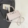 Bolsa Quadrada Texturizada da Moda para o Dia a Dia, Bolsa de Ombro de Braço, Estilo Retrô Europeu e Americano para Mulheres, Nova Bolsa Transversal Versátil de Verão 2026