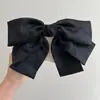 Acessórios de Cabelo Alta Qualidade Plissado 3 Camadas Laço Grampo de Cabelo Parte de Trás da Cabeça Mostra o Rosto Pequena Ruga de Casca Grande Clipe de Mola Grande Acessório de Cabeça