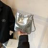 2026 Nova Moda Desfile Estilo Mini Chanel-Style Saco de Lixo Infantil Bolsa de Mão para Celular Pai-Filho Bolsa Transversal Bolsa Feminina