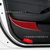 Adecuado para 13-16 Kia Zunkai K7 panel de puerta delantera de fibra de carbono pegatinas decorativas accesorios de modificación interior