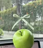 Enfeite de Carro Maçã para Interior de Carro Espelho Retrovisor, Decoração de Carro de Fruta Interessante para Meninas