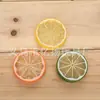 Producción Profesional de Rodajas de Limón de PVC Simulado, Rodajas de Fruta, Rodajas de Limón de Plástico Verdes y Amarillas, Accesorios para Tocados, Accesorios Educativos