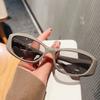 Gafas de Sol Deportivas Modernas Y2K Europeas y Americanas Mismo Estilo Marco Pequeño para Exterior Forma Cóncava