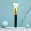 Pincel de Silicone para Máscara Cabeça Macia Pincel para Máscara Tipo Espátula Pincel de Maquiagem Limpeza Aplicação de Máscara de Lama Ferramenta de Beleza Pincel para Máscara