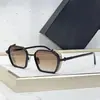 Óculos de Sol Unissex Tendência John Square Moda de Passarela Metal Pesado Europeu e Americano Luxo Leve Transfronteiriço Dennis para Férias