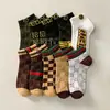 Calcetines cortos de verano para mujer, estilo francés, para hombre, finos, transpirables, modernos, combinables, ligeros, lujosos, náuticos, de marca, de moda, para verano, para mujer.