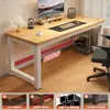 Escritorio de Computadora Escritorio para Dormitorio Escritorio para Estudio en Casa Escritorio Sencillo para Habitación de Alquiler Escritorio de E-sports Escritorio de Escritorio Escritorio de Oficina Mesa Rectangular Mesa Larga
