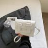2025 Novo Estilo Bolsa Transversal Simples para Mulheres com Boa Aparência, Moda Verão Bolsa Cambridge, Estilo Coreano Bolsa Quadrada Pequena de Ombro Único