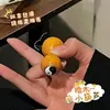 Juguete de Calabaza de Piel Roja para Girar con los Dedos, Calabaza para Aliviar el Estrés, Juguete para Jugar con la Punta de los Dedos, Pequeño Adorno Artesanal para Girar con la Mano