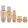 Nuevo Set de Botellas de Vidrio Cosmético Botella 30g Botella de Vidrio para Crema 40ml Botella de Loción de Pared Gruesa con Dosificador 100ml Esencia