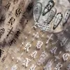 Adesivos Finos e Resistentes para Unhas, Adesivos para Unhas Ultrafinos Sem Marcas Populares Europeus e Americanos, Material de Impressão Gótico Cruz Escura