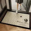 Alfombra de Piso Anillo de Seda Estilo Francés Alfombra de Piso para Entrada de Casa Puerta de Entrada Sentido Avanzado Recibidor Eliminación de Polvo Alfombrilla para Pies Alfombra Resistente a la Suciedad