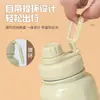 Taza térmica de acero inoxidable 304 transfronteriza color degradado taza espacial portátil para exteriores botella de agua deportiva gran capacidad botella de aislamiento térmico