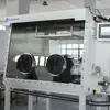 Caixa de Luvas Sistema de Purificação Laboratório Tipo Dividido à Prova de Explosão Operação Face a Face Estação Dupla Aço Inoxidável Caixa de Luvas a Vácuo
