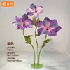 Tienda de flores de papel gigantes a gran escala Meichen decoración de boda accesorios de boda diseño de ventana productos de flores de papel falsas hechas a mano