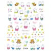 Nuevos en Stock Venta al por Mayor Pegatinas para Uñas Serie 3D en Relieve Ins Lindos Dibujos Animados Adhesivas Calcomanías para Uñas Graffiti