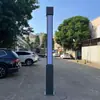 Luz de Calle LED Cuadrada para Paisajismo de 3.9 m, 50 Vatios, para Jardín, con Logotipo Serigrafiado en Acrílico Luminoso, Luz para Paisajismo de Jardín