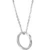 "Siete Virtudes" Collar de Plata para Hombre Diseño de Nicho Moderno Cadena para Suéter Hip-Hop Cadena con Colgante para Hombre Regalo para Novio