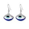 Pendientes de Ojo de Diablo Más Vendidos de Amazon, Ganchos para Orejas con Forma de Ojo Estilo Étnico, Accesorios para Orejas Personalizados Transfronterizos