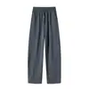 Calça Casual Esportiva ao Ar Livre Transfronteiriça para Homens, Marca Americana Moderna Solta, Calça Cargo Funcional Estilo Montanha Bidirecional, Cinza Claro