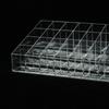 Soporte de Exhibición de Acrílico Transparente para Labiales Organizador de Almacenamiento de Lápices de Cejas Cosméticos Escritorio Hogar Caja de Almacenamiento de Plástico Venta al por Mayor