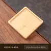 Posavasos de Bambú Hechos a Mano Ovalados Largos Cuadrados Antideslizantes Antiarañazos Alfombrilla Protectora para Escritorio Taza de Té Taza de Café Posavasos Universal de Bambú