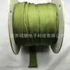 Manga de nylon verde militar 35mm telescópica malha trançada de algodão macia malha de pele de cobra proteção de fio e cabo