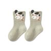[Super Fábrica] Calcetines para Niños de Otoño e Invierno Categoría a Niños y Niñas Bebé Bebé Calcetines para Niños Zhuji Calcetines de Media Pantorrilla