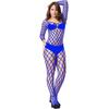Lencería sexy de una pieza con puntos de perforación calientes para mujer transfronteriza, lencería de malla tz097