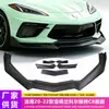 Contorno de Parachoques Delantero de Coche del Fabricante Adecuado para Chevrolet Corvette C8 2020-2022 Labio Delantero Corvette