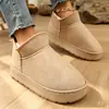 Bolsa de tacón de algodón de venta caliente transfronteriza zapatos de algodón para pareja invierno hogar interior se pueden usar afuera cálidos felpa antideslizantes pantuflas de algodón para mujer