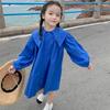 Vestido para Niña con Cuello Grande, Mangas Largas, Vestido de Princesa Estilo Academia, Nueva Moda Primavera 2026, Ropa Infantil al por Mayor de Comercio Exterior