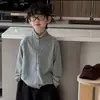 Conjunto Infantil Primavera y Otoño 2026 Nuevo Estilo Coreano Moda Cardigan de Punto Versátil Pantalón de Traje Conjunto de Dos Piezas