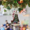 Nuevas Decoraciones Navideñas Divertidas Decoración Colgante para Árbol de Navidad Colgante para Mochila de Coche Decoración para el Hogar