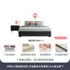 Tongyuite Norma Italiana de Lujo Accesible Mesita de Noche Cama Apartamento Pequeño Sin Respaldo Tatami Doble 1.8m Cama de Cuero