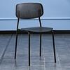 Silla de comedor de plástico nórdico, silla de ocio para el hogar, mesa y silla de cafetería, taburete con respaldo creativo, silla de negociación sencilla para tienda de té con leche.