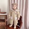 Ropa de Otoño e Invierno para Bebé, Mono Acolchado de Invierno para Salir de Bebé Niño, Chaqueta Caliente, Manta Abrazo para Bebé de Mes Completo