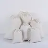 Bolsa de Lona con Cordón en Stock Bolsa de Algodón con Cordón Almacenamiento para Mudanza Bolsa de Lona en Blanco con Cordón Bolsa Antipolvo