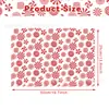 Papel de Seda Natalino WX-Vermelho 17g Papel de Embrulho à Prova de Umidade para Presente Doce Papel de Seda Decorativo para Pirulito